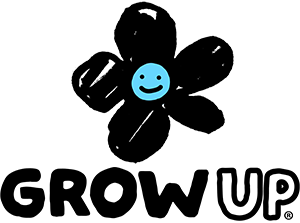 grow up kids logo • nashville kids store